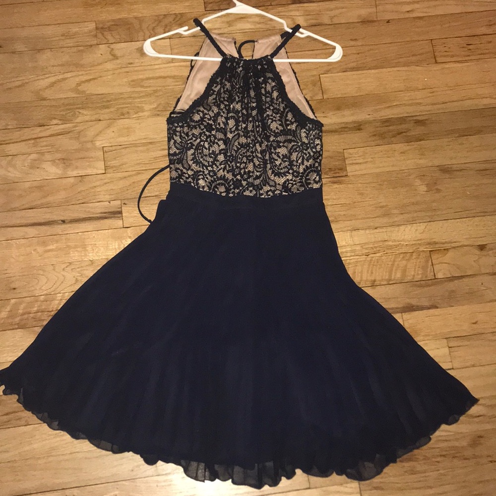 Xscape dress -navy